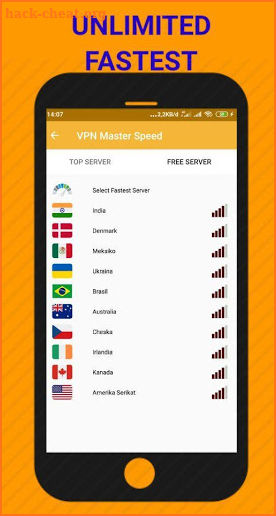 VPN Master Speed-Unlimited Unblock Proxy screenshot