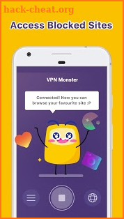 VPN Monster - free unlimited & security VPN proxy screenshot