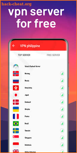 VPN Philippines - Free VPN Proxy & Secure Service‏ screenshot