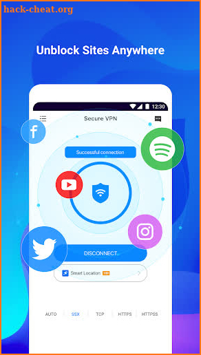 VPN Secure: Fast, Free & Unlimited Proxy screenshot