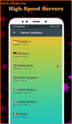 VPN Unblock Websites - Thunder VPN screenshot