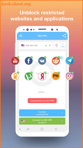 VPN Vietnam - get free Vietnamish IP screenshot