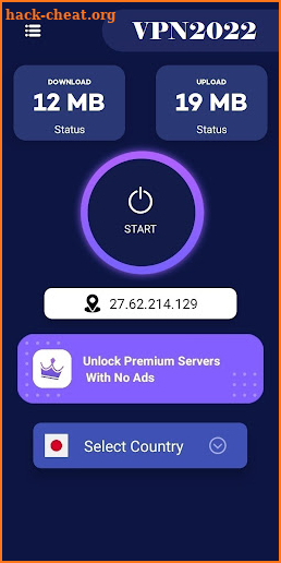 VPN2022 App screenshot