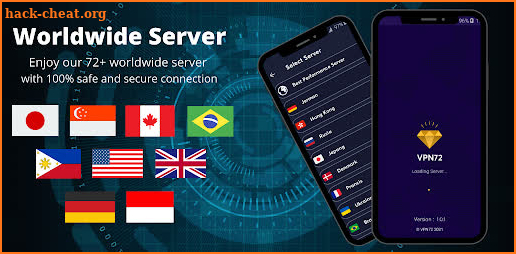 VPN72 - Fast And Secure screenshot