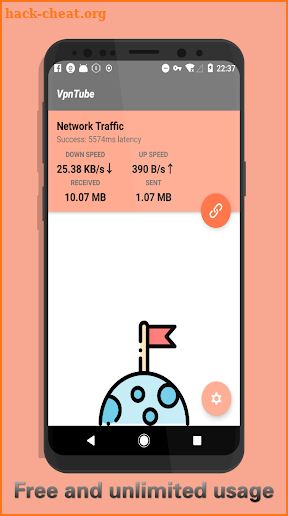 VpnTube - Unlimited Free VPN Proxy for Android screenshot