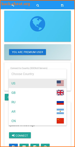 VPNUSI: Private VPN Proxy App screenshot