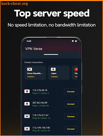 VPNVerse - Fast & Secure VPN screenshot