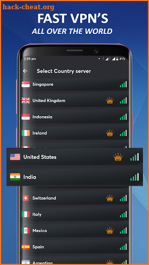 VPNvio - Free VPN Proxy Server Ultra Secure VPN screenshot