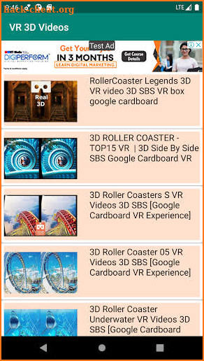 Vr 3D 360 Videos screenshot