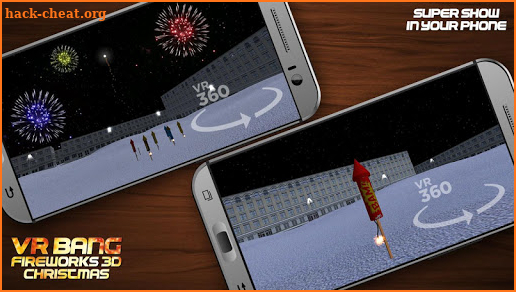 VR Bang Fireworks 3D Christmas screenshot