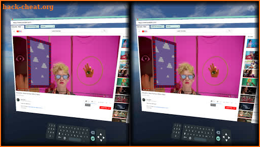 VR Browser screenshot