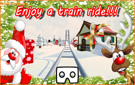 VR Christmas Journey Joy Ride (Google Cardboard) screenshot