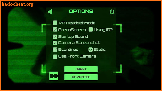 VR Night Vision for Cardboard (NVG Simulation) screenshot