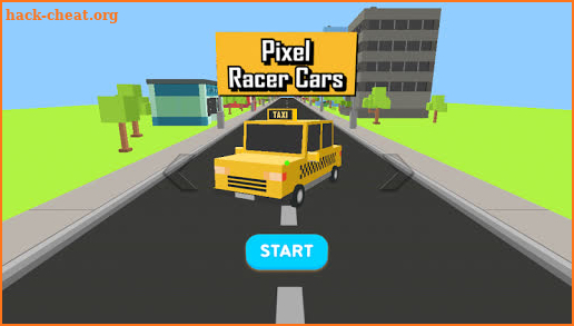 VR Pixel Racer Cars 3D screenshot