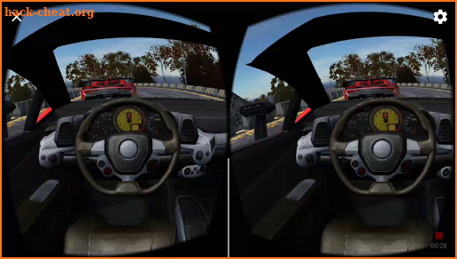 VR racing screenshot