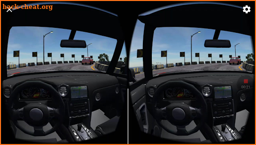 VR racing screenshot