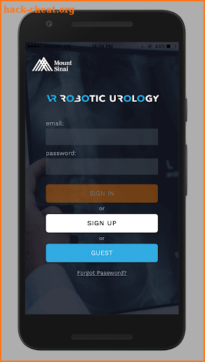VR Robotic Urology screenshot