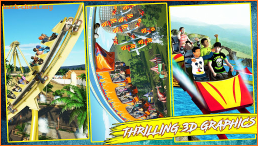 VR Roller Coaster Simulator 3D - Theme Park Tycoon screenshot