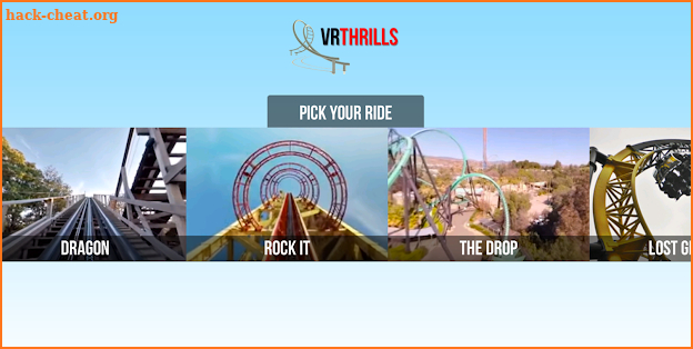 VR Thrills: Roller Coaster 360 (Google Cardboard) screenshot