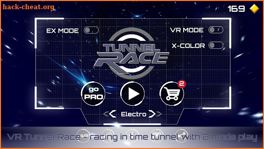 VR Tunnel Race Free (2 modes) screenshot