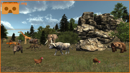 VR Virtual Zoo 3D screenshot