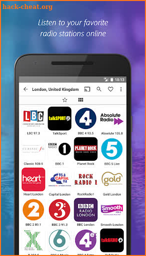 VRadio - Online Radio Player & Radio Recorder screenshot