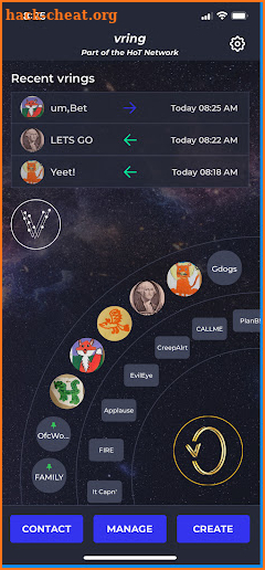 vring: P2P discreet messenger screenshot