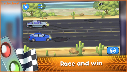 Vroom-Vroom Cars: Puzzles and Racing for kids screenshot