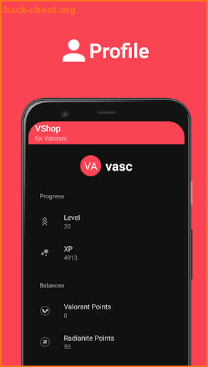 VShop for Valorant screenshot