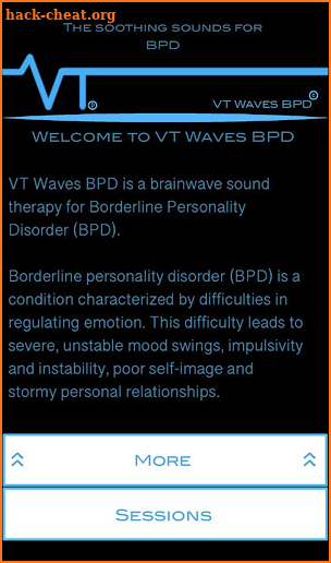 VT Brainwaves BPD screenshot