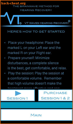 VT Brainwaves Hearing Recovery screenshot
