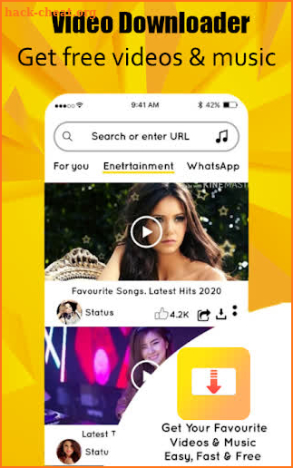 Vtube video downloader mate - HD video saver app screenshot