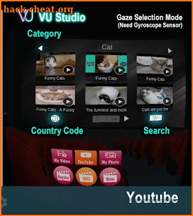 VU Cinema  VR 3D Video Player screenshot