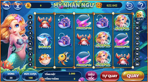 Vua Hải Tặc - Bắn Cá - Quay slot- Giật Poker screenshot