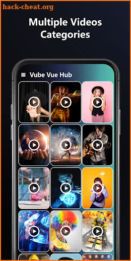 Vube Vue Hub screenshot