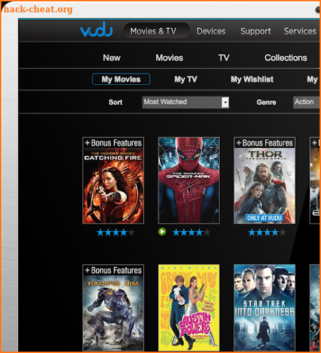 Vudu Movies & TV: Watch free HD Movies & TV Tips screenshot