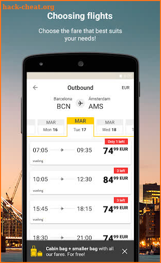 Vueling - Cheap Flights screenshot