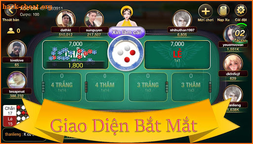 VUI88 - Tien Len Mien Nam - Game Bai online screenshot