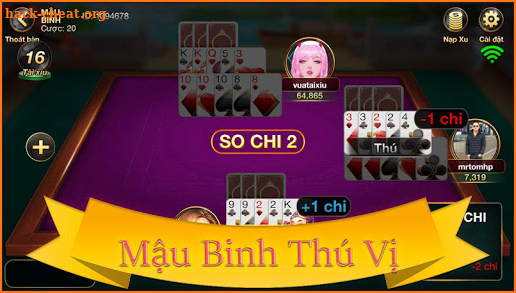 VUI88 - Tien Len Mien Nam - Game Bai online screenshot