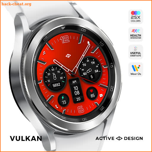 Vulkan: Analog Watch Face screenshot