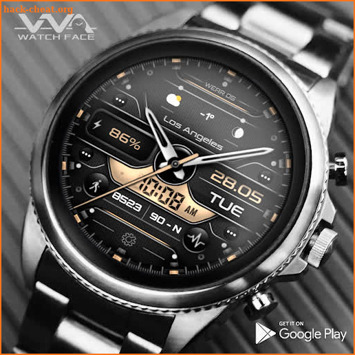 VVA205 Hybrid Watch face screenshot