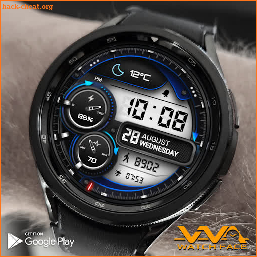 VVA212 Sports Watch face screenshot