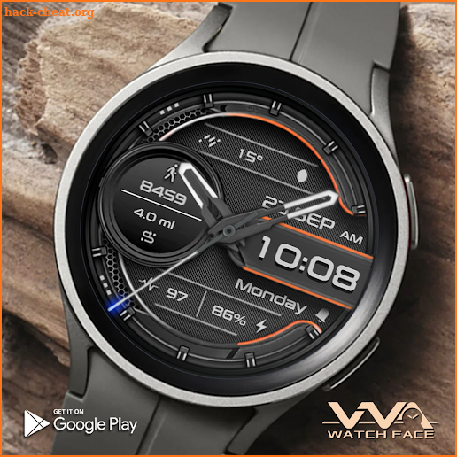 VVA217 Hybrid Watch face screenshot