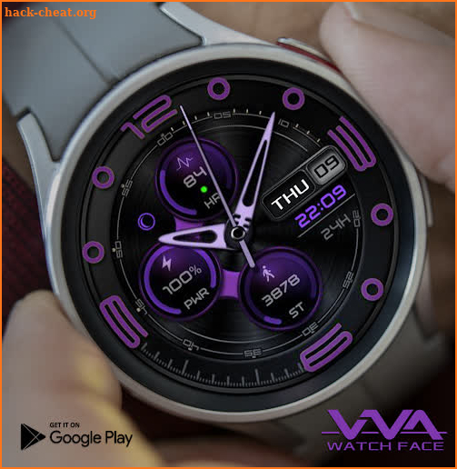 VVA49 Hybrid Watch face screenshot