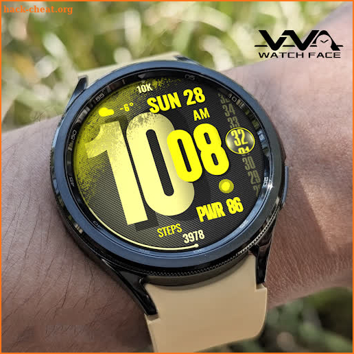 VVA54 Colors Watch face screenshot