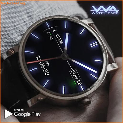 VVA61 Neon Watch face screenshot
