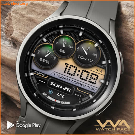 VVA64 Stylish Watch face screenshot