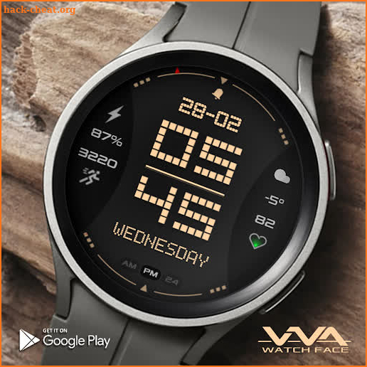 VVA66 Minimalistic Watch face screenshot