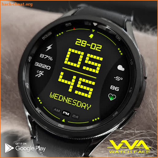 VVA66 Minimalistic Watch face screenshot