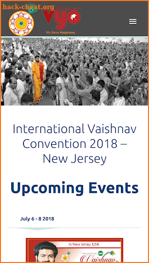 VYO Convention 2018 screenshot